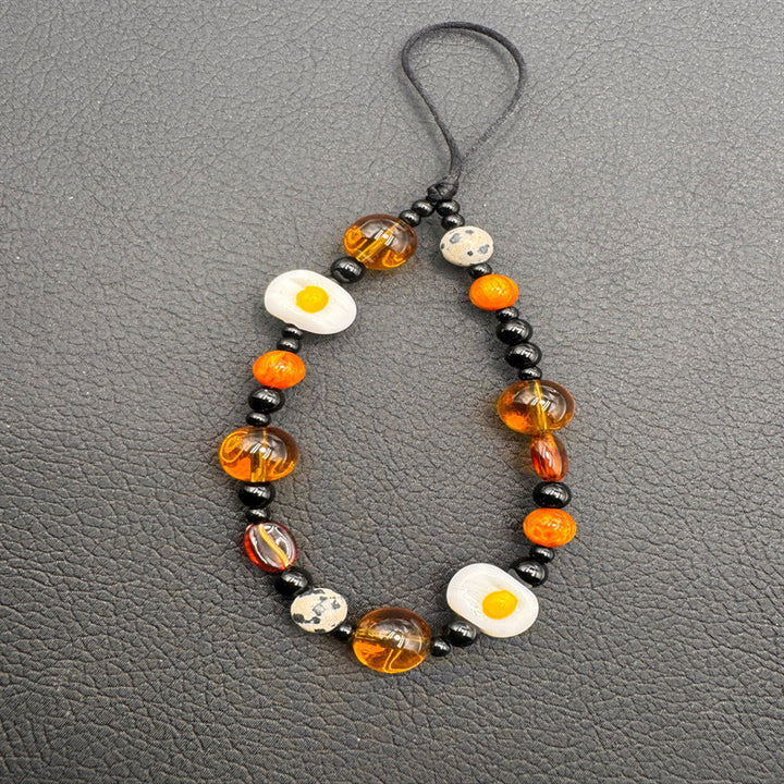 Unique Beaded Phone Charm Holder Kalsten