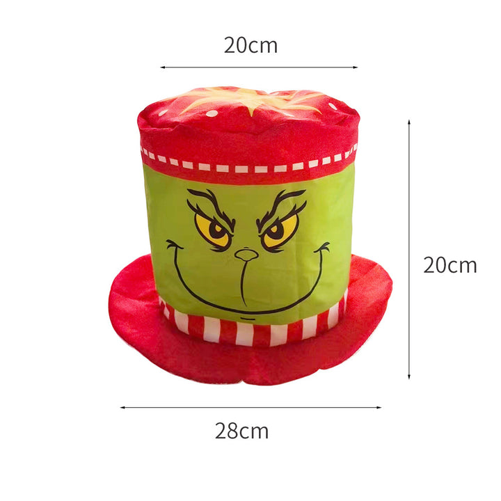 Whimsical Plush Grinch Hat