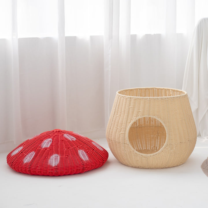 Cat bed with integrated sleeping area Kalsten
