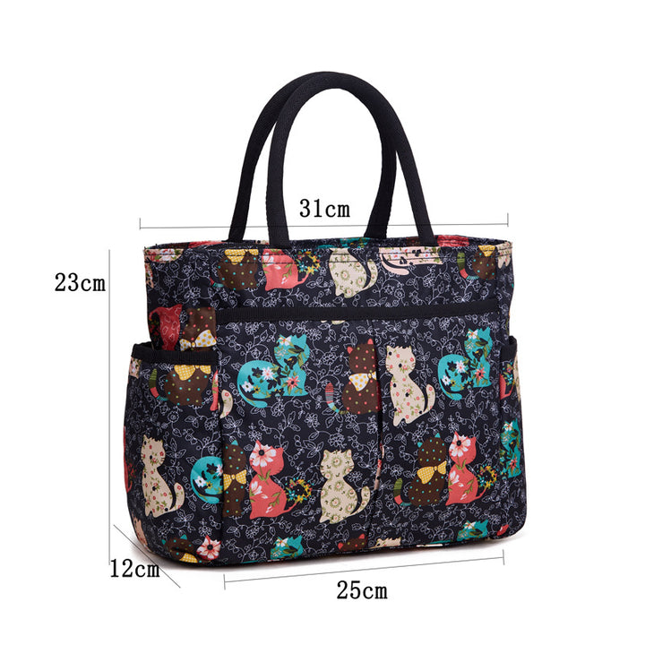 Versatile Multi-Pocket Tote Bag Kalsten