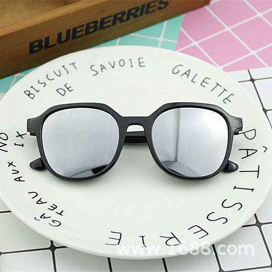 Women's geometric sunglasses with transparent frame structure Kalsten