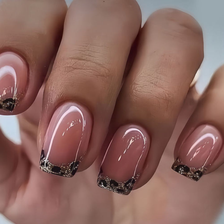 Elegant French Tip Nail Enhancements Kalsten