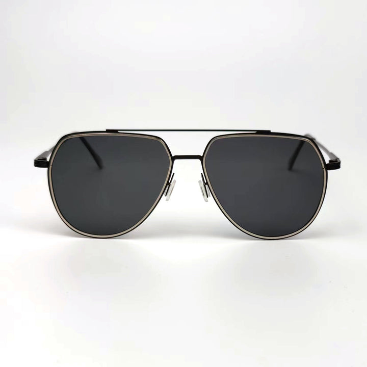 Men's elegant pilot sunglasses with polarizing lenses Kalsten