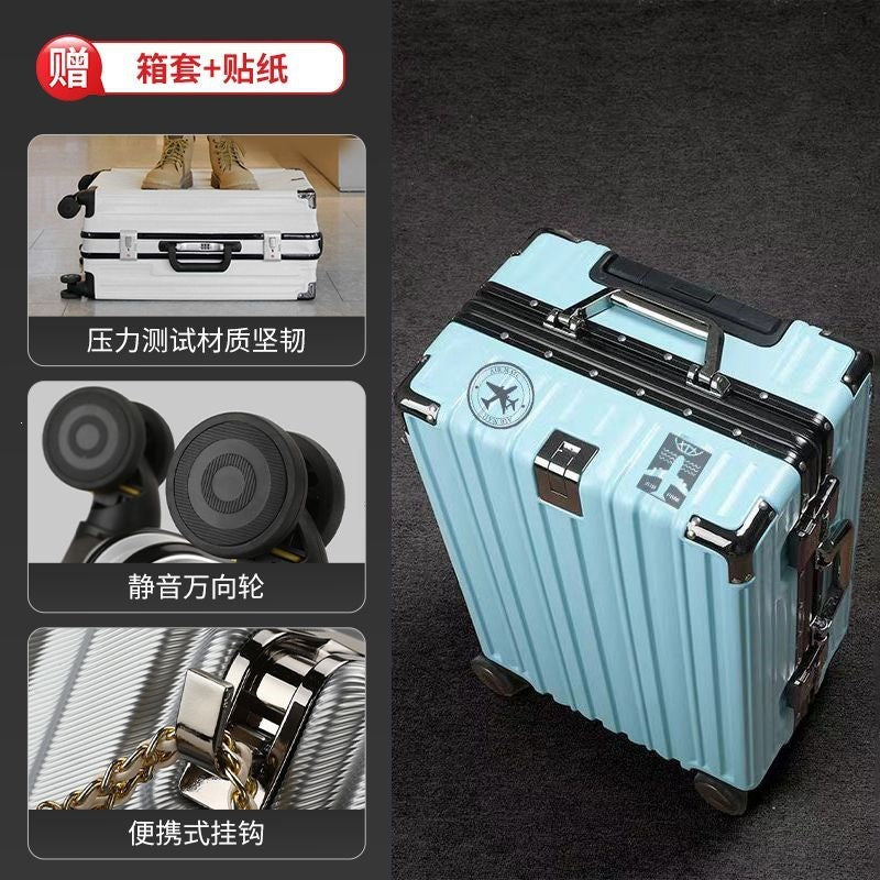 Hard-shell travel suitcase with spacious interior and high-quality rolling system Kalsten