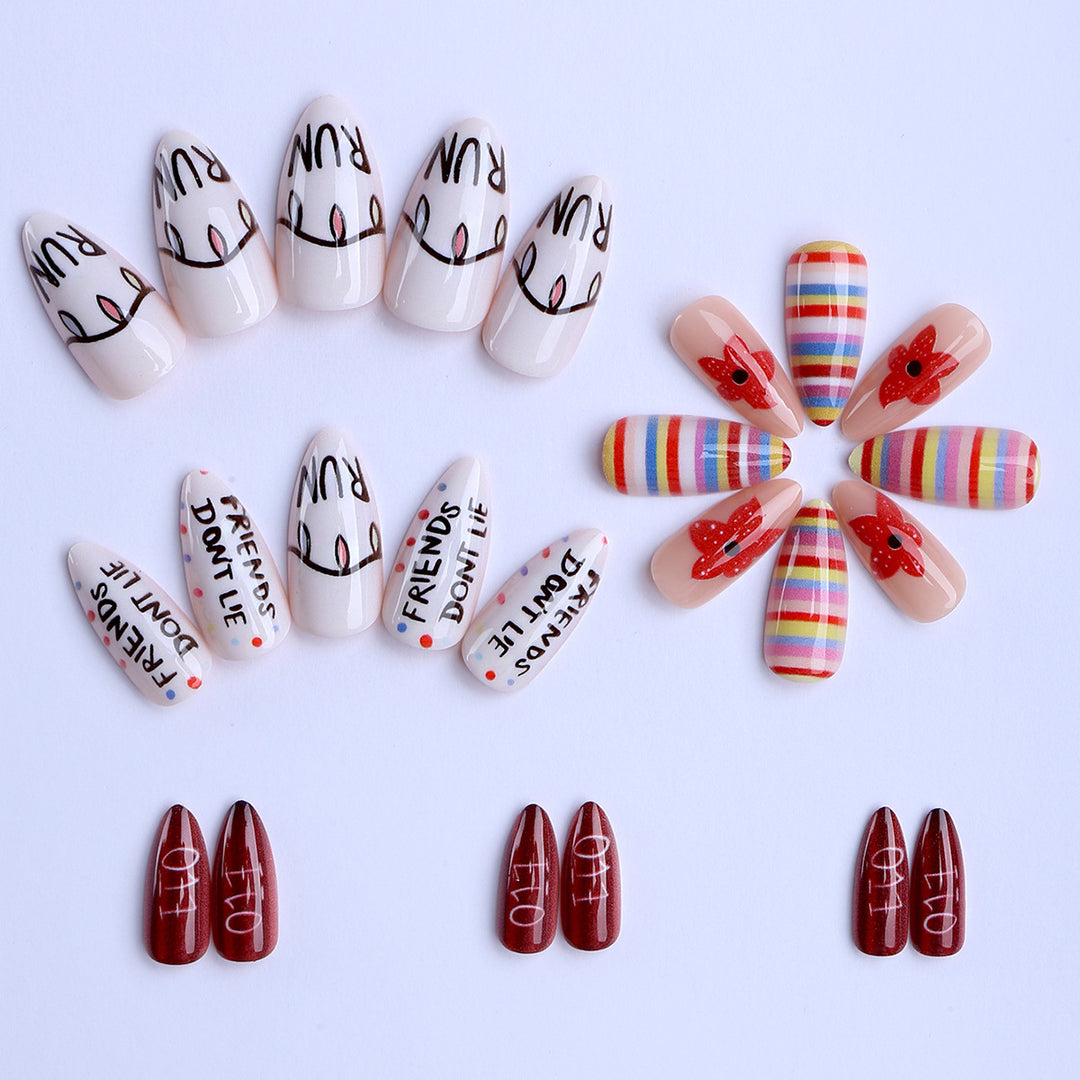 Creative Art Fingernails in Playful Design Kalsten
