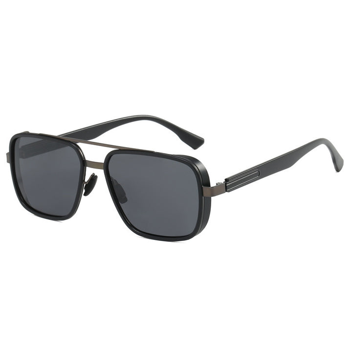 Ladies elegant square sunglasses with high-quality metal frame Kalsten