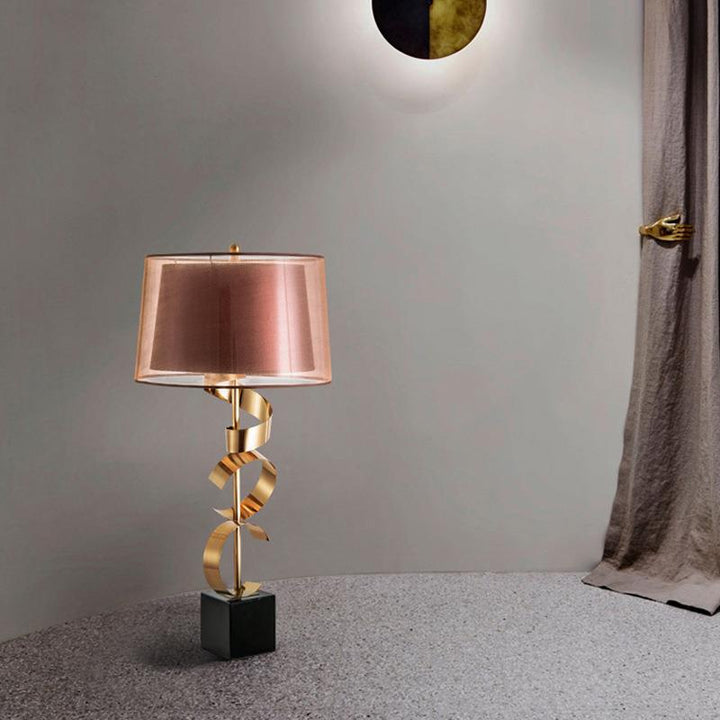 Artistic Spiral Table Lamp