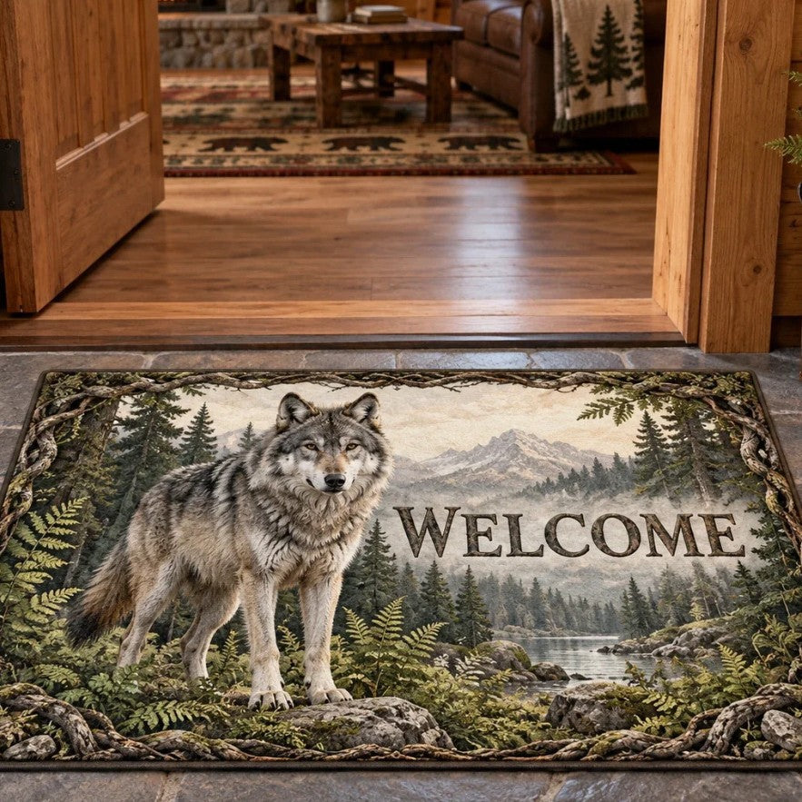 Floral Welcoming Door Mat Kalsten