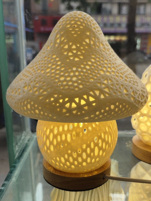 Mushroom Shaped Table Lamp