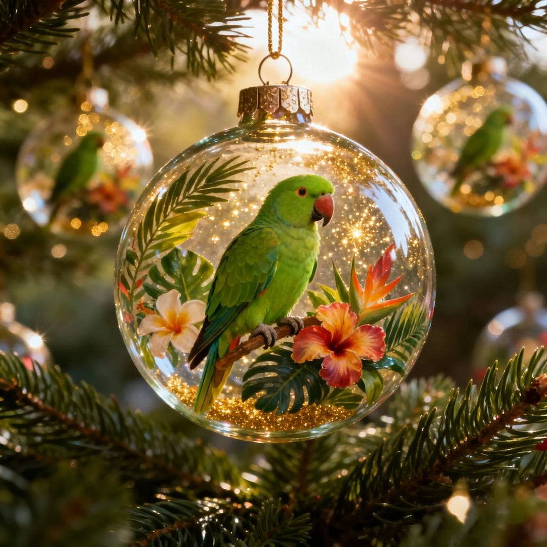 Decorative Glass Bird Ornament Kalsten
