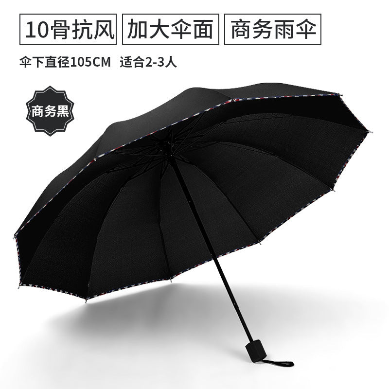 Women's Large Area Umbrella with Windproof Frame Kalsten