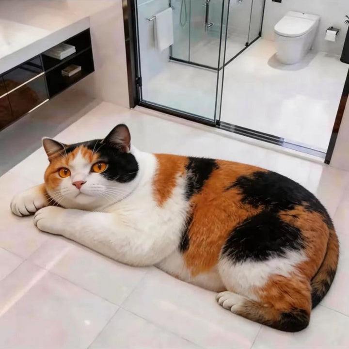 Cute Dog Shaped Bath Mat