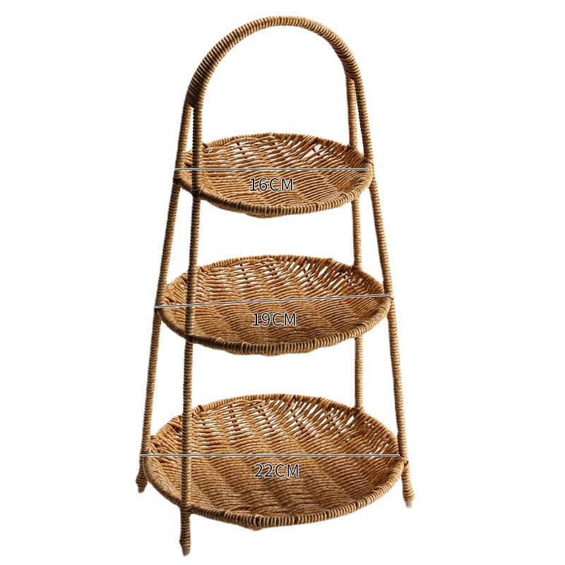 Handcrafted Wicker Storage Basket Kalsten