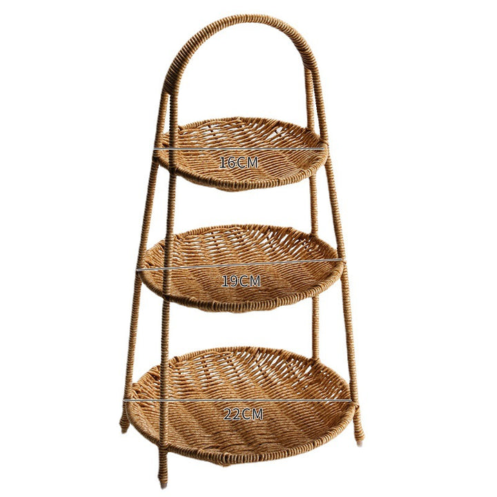 Handcrafted Wicker Storage Basket Kalsten