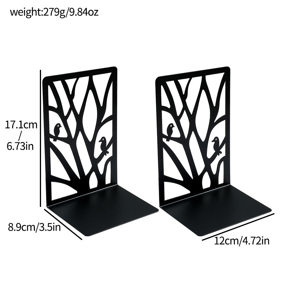Decorative Nature-Inspired Bookends