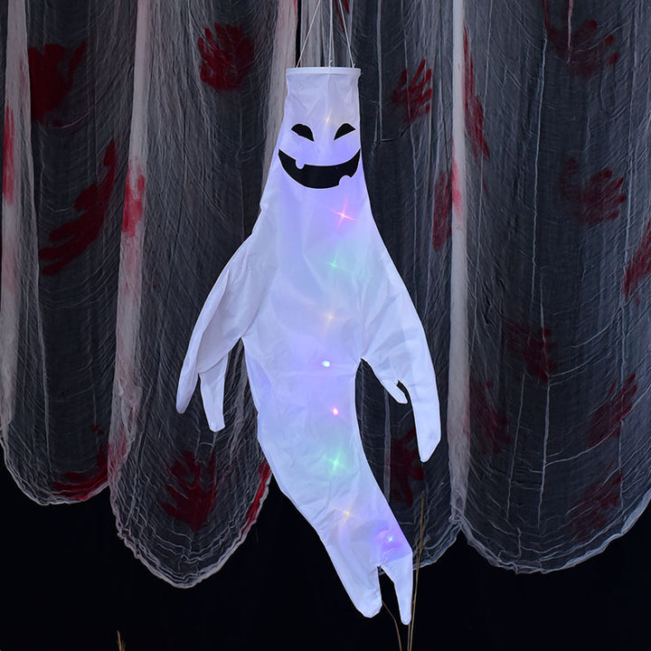 Illuminated Hanging Ghost Decoration Kalsten