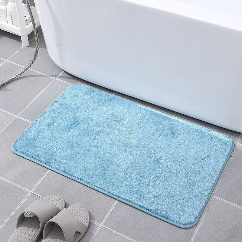 Plush Bathroom Floor Mat