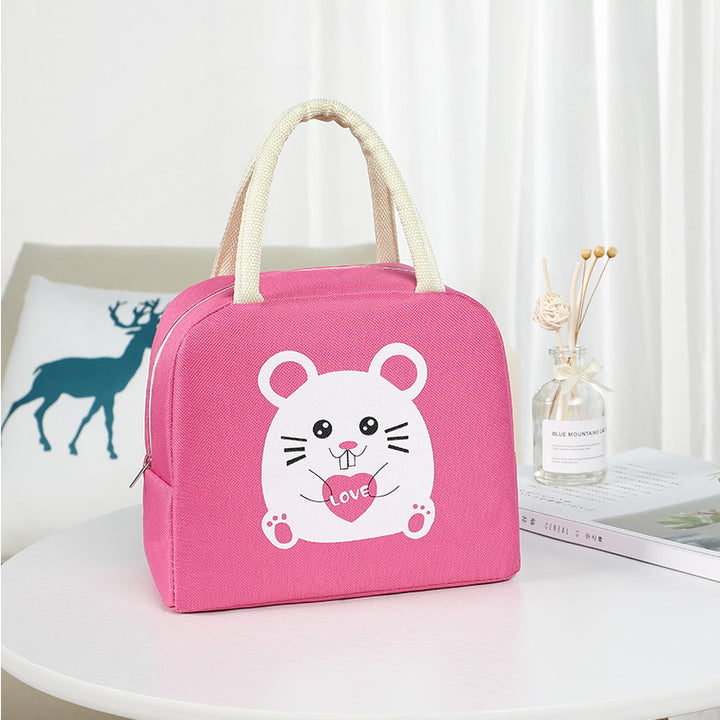 Insulated Lunch Bag with Playful Fox Design Kalsten