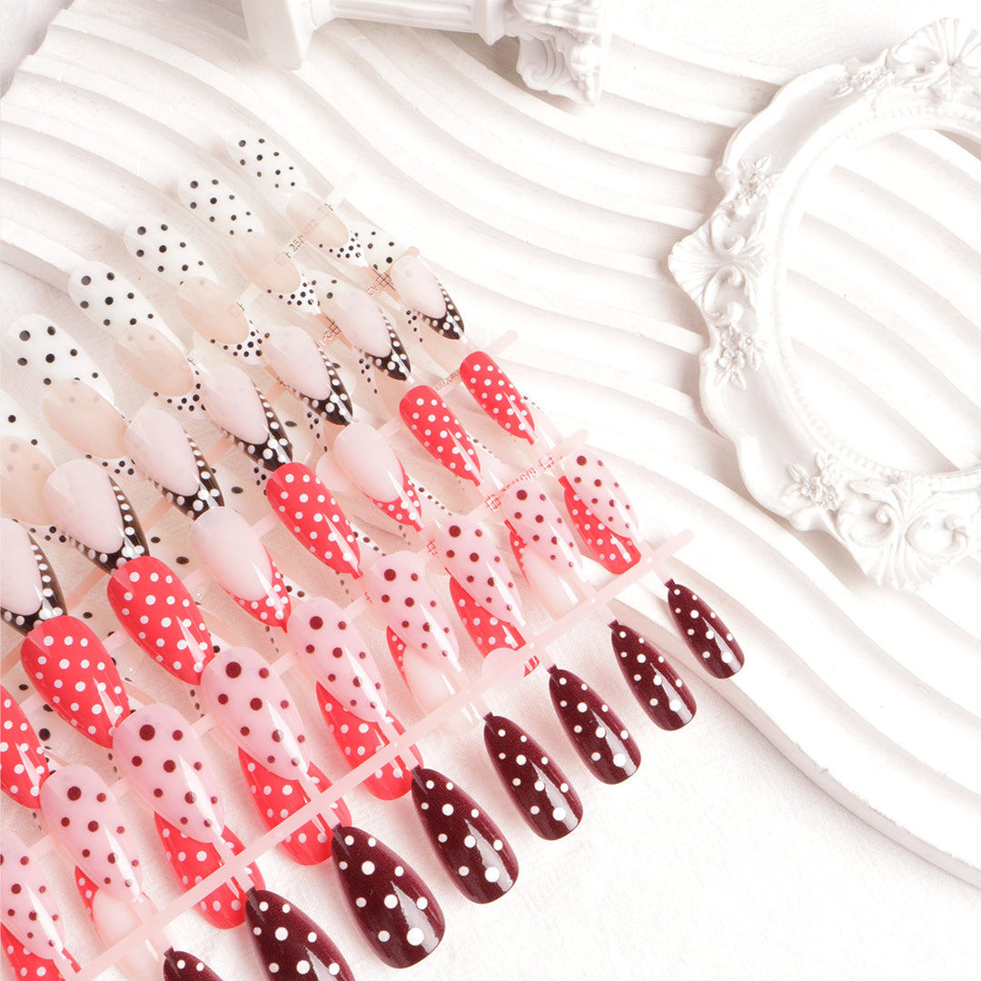 Artistic Polka Dot Nail Art Tips Kalsten