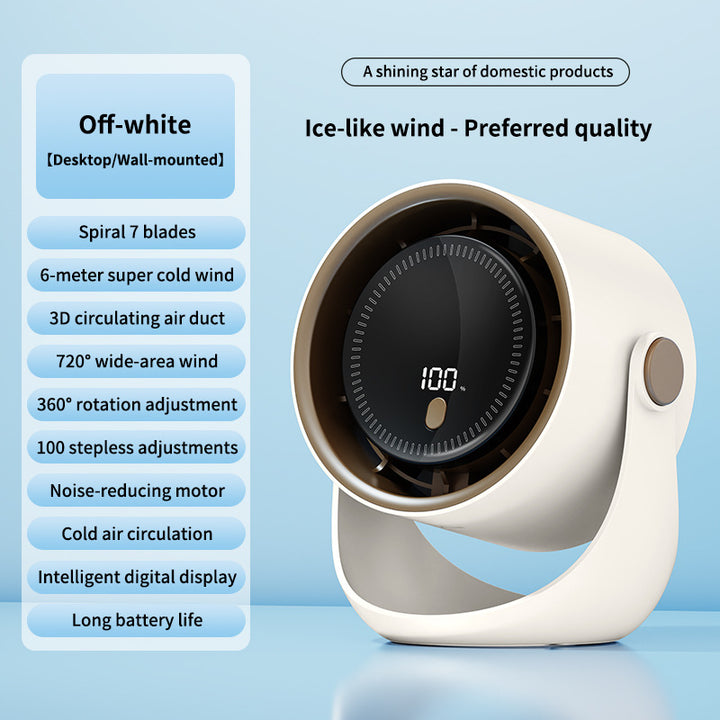 Unisex Digital Air Circulator Fan Kalsten