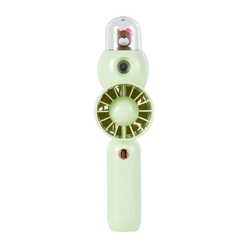 Ladies Portable Mini Hand Fan with Cute Animal Design Kalsten