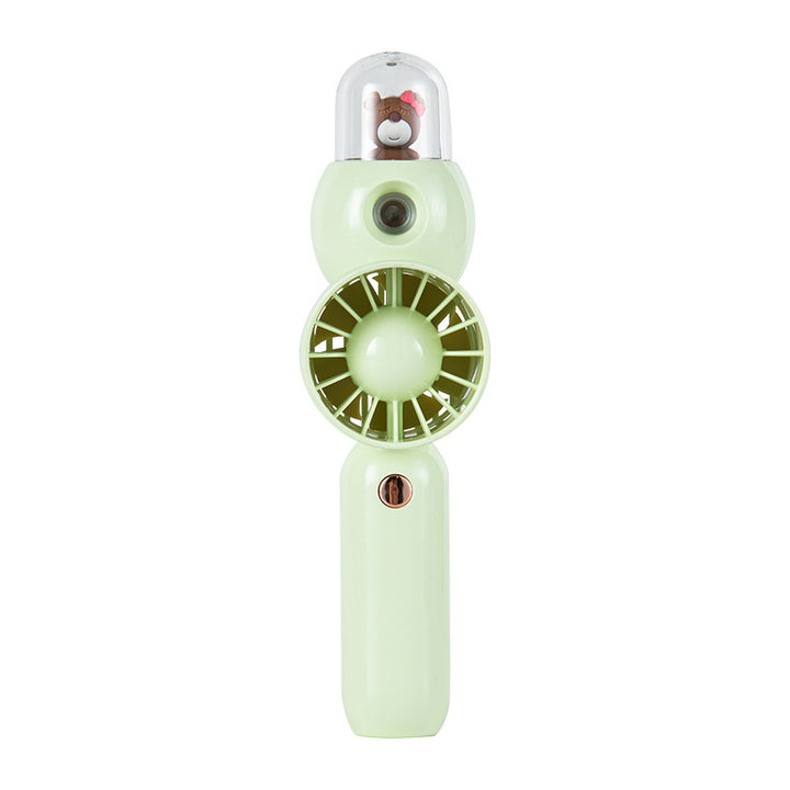 Ladies Portable Mini Hand Fan with Cute Animal Design Kalsten