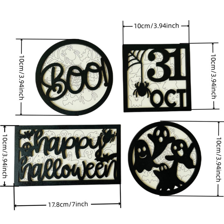 Whimsical Halloween Ghost Decor