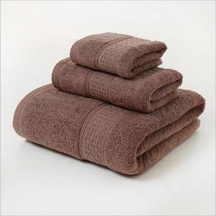 Terry Bath Towel Set with Elegant Structure Kalsten