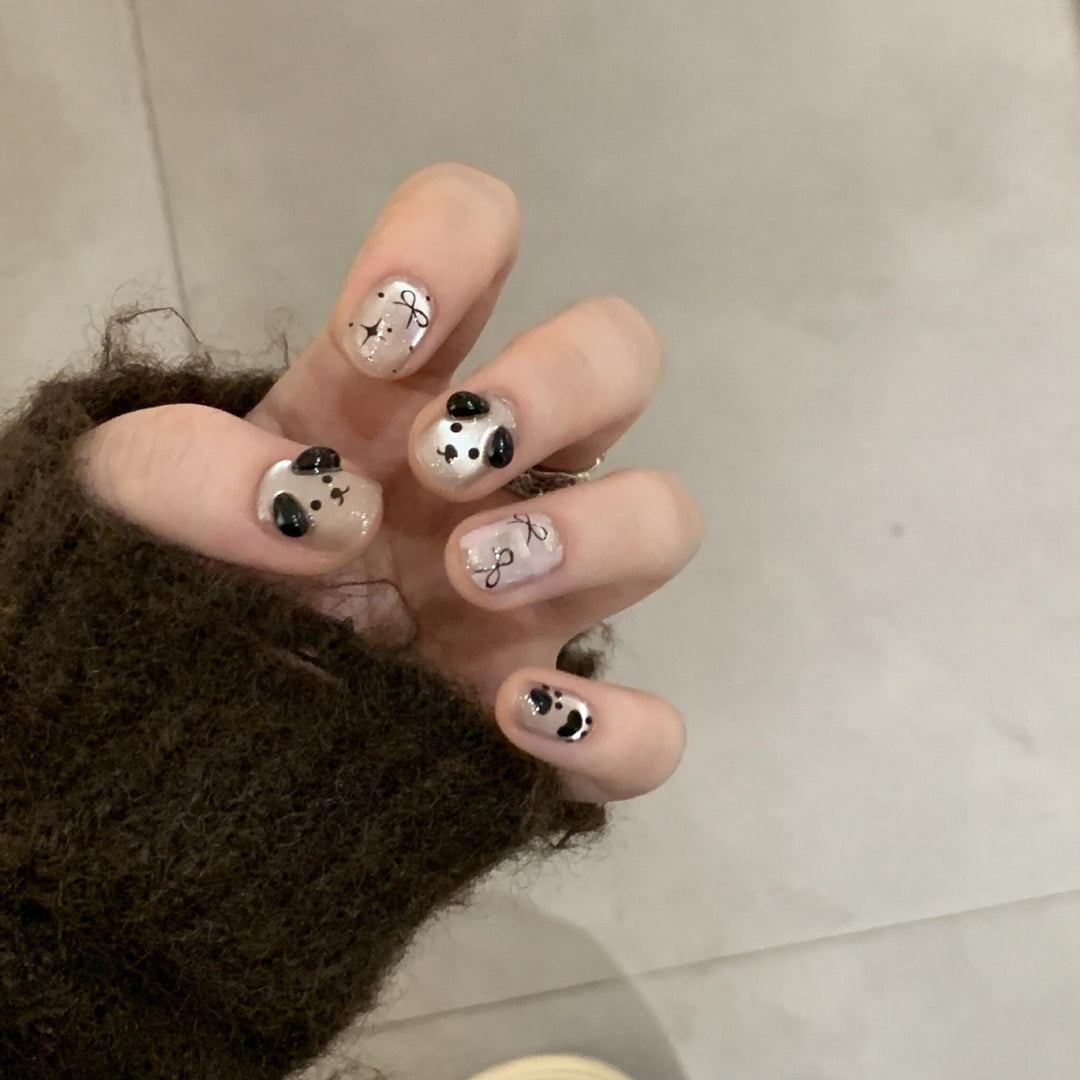 Creative Art Nails In Panda Design Kalsten