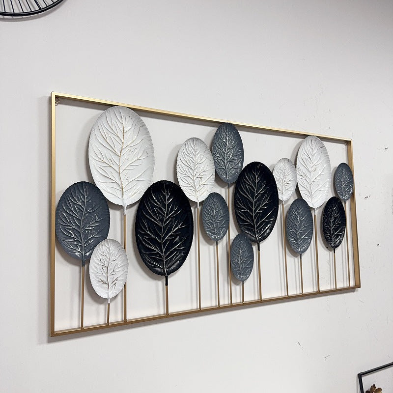 Decorative Metal Leaf Wall Art Sculpture Kalsten