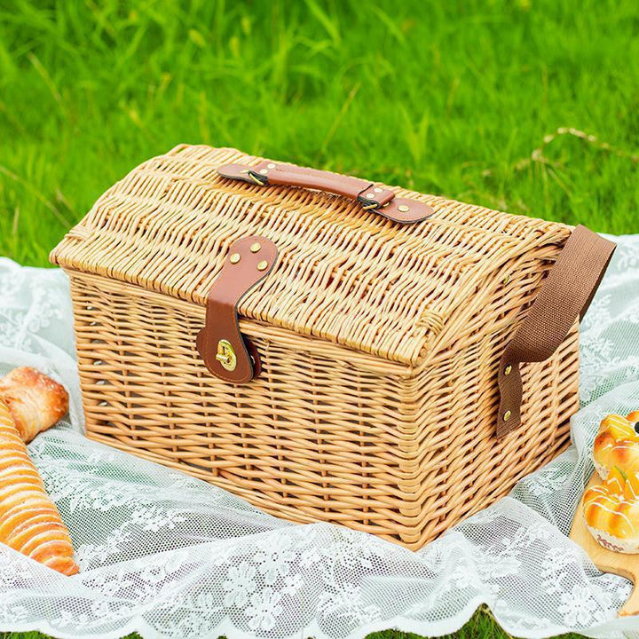 Handcrafted Wicker Storage Box Kalsten