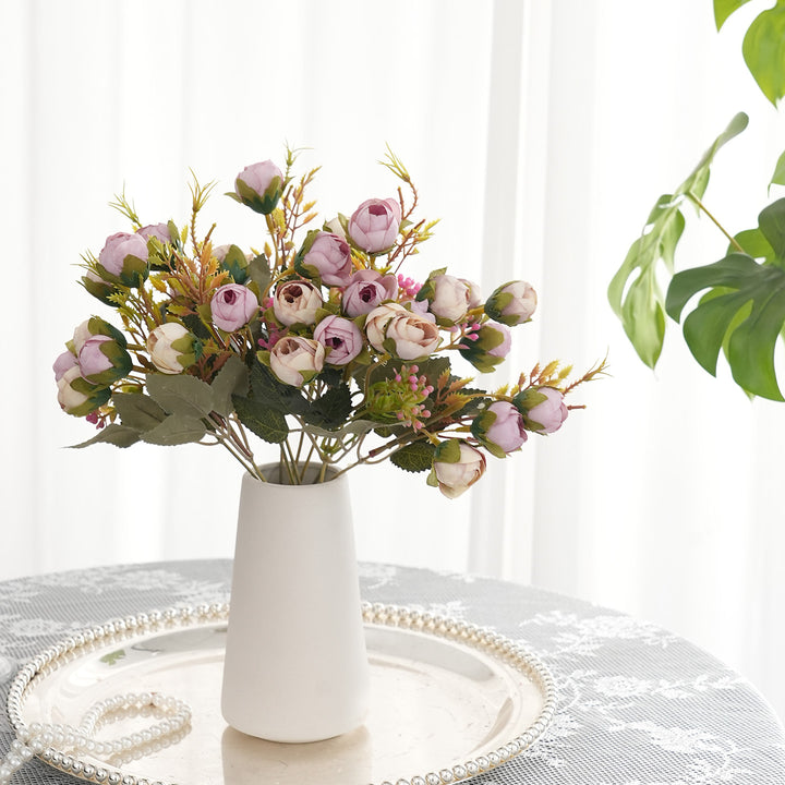 Lifelike Floral Rose Stem Arrangement