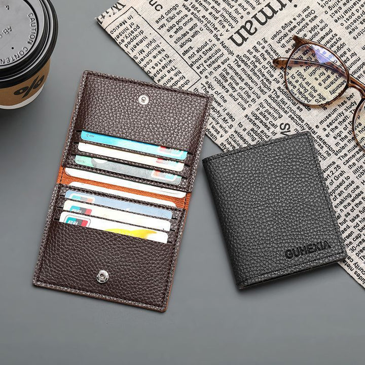 RFID-Blocking Leather Card Holder Kalsten