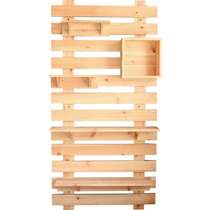 Wall shelf made of high-quality wood Kalsten