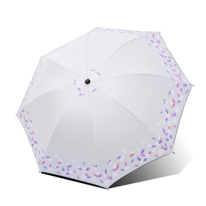 Women's Foldable Umbrella with Floral Finishes Kalsten