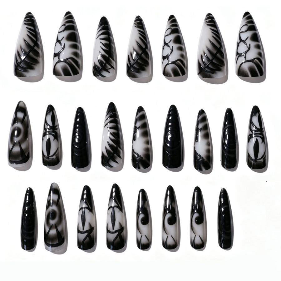 Artistic Stiletto Press-On Nail Set Kalsten