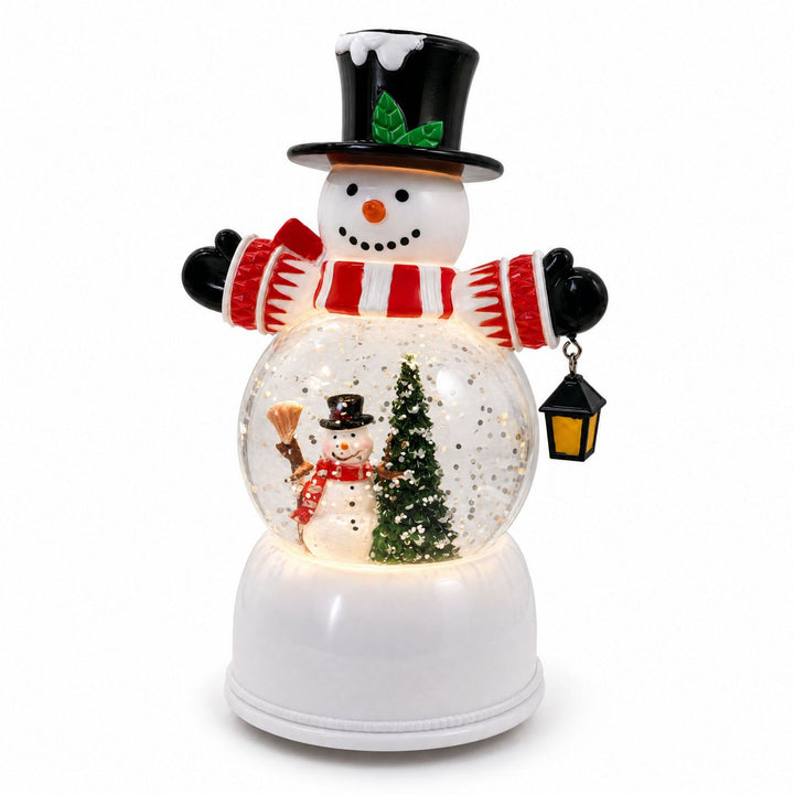 Funny Santa Claus Snow Globe Figure Kalsten