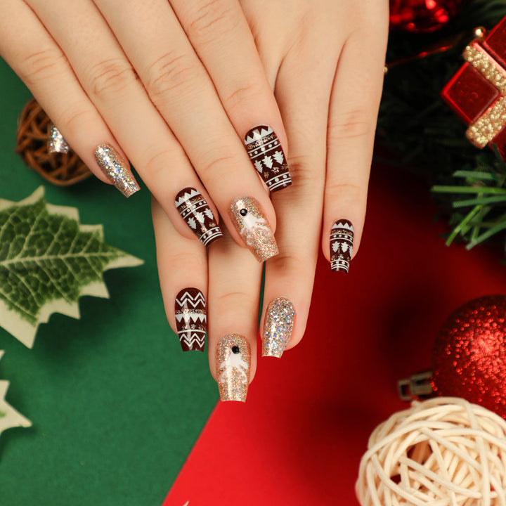 Christmas Nail Art Kalsten