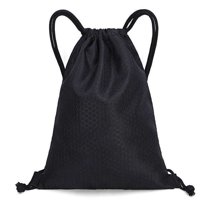 Honeycomb Texture Drawstring Backpack Kalsten