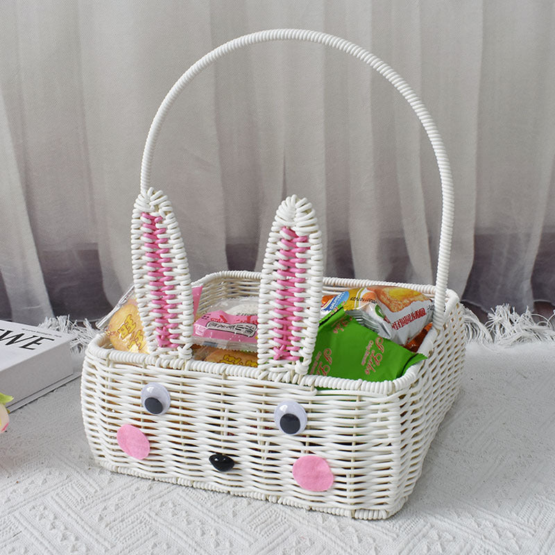 Decorative Bunny-Themed Storage Basket Kalsten