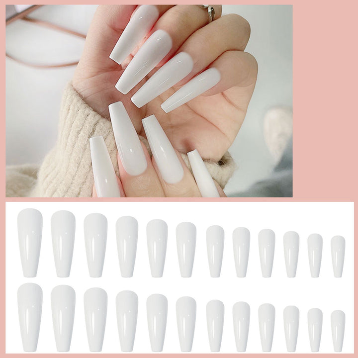 Artificial nail set with elegant tips and glossy finish Kalsten