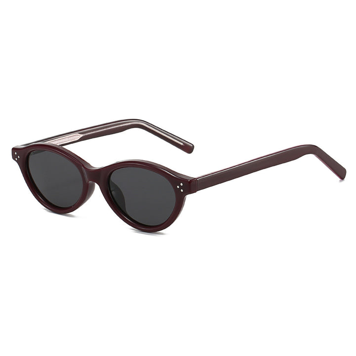 Women Cat-Eye Sunglasses with elegant, transparent frame and UV400 protection Kalsten