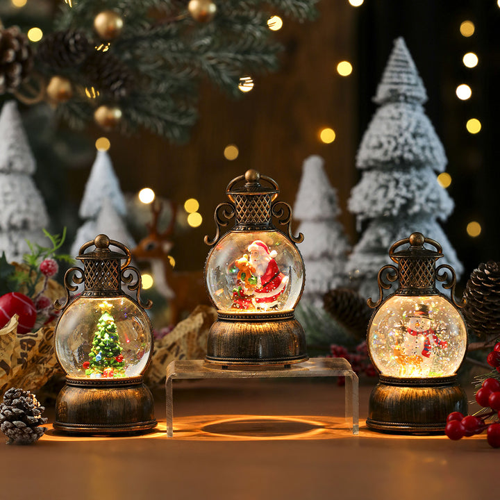 Decorative LED Santa Lantern Kalsten