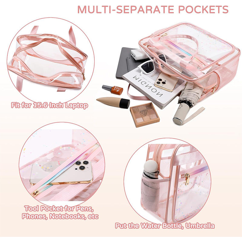 Transparent Multifunctional Carrying Bag Kalsten