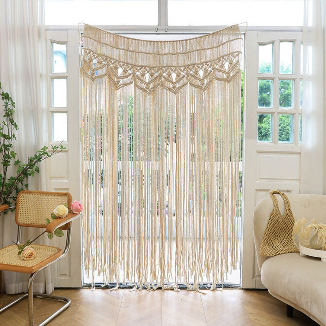 Macrame Door Curtain Kalsten