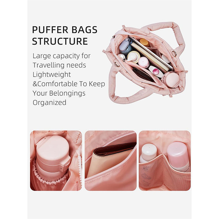 Fashionable Shoulder Bag Made of Quilted Material Kalsten