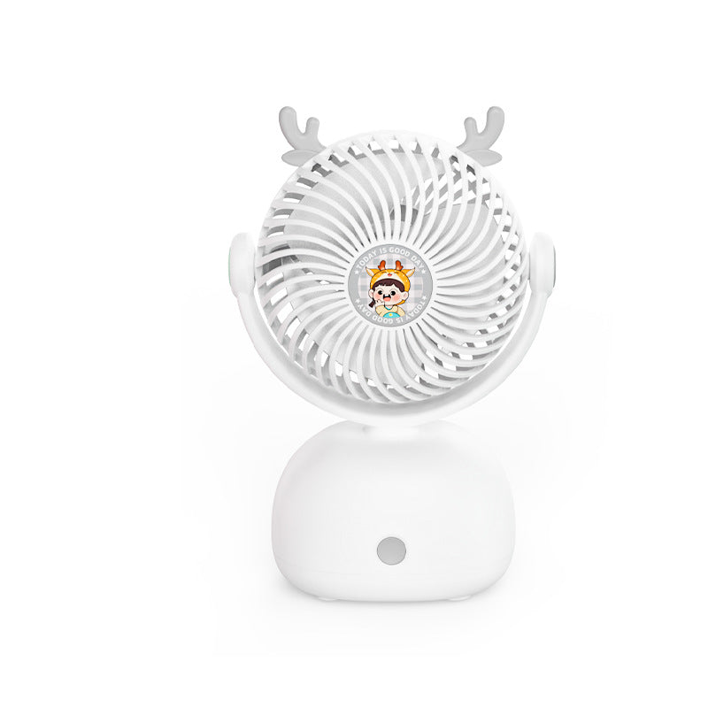 Unisex Portable Mini Fan with Cute Cat Design Kalsten