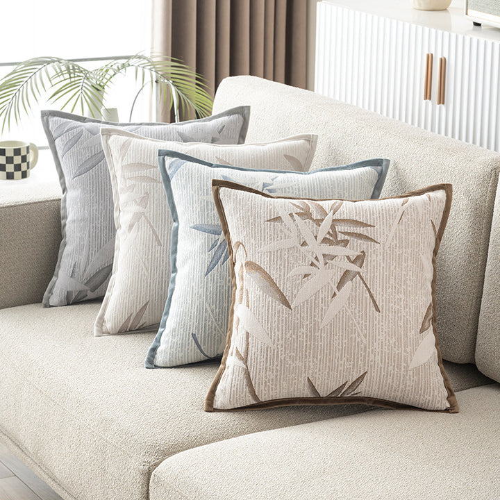 Floral Textured Decorative Pillow