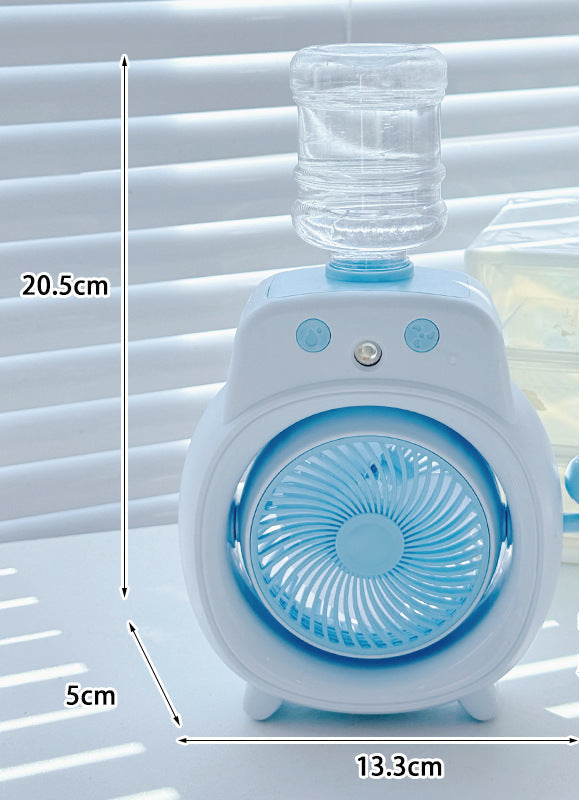Ladies Portable Mini Water Sprayer Fan Kalsten