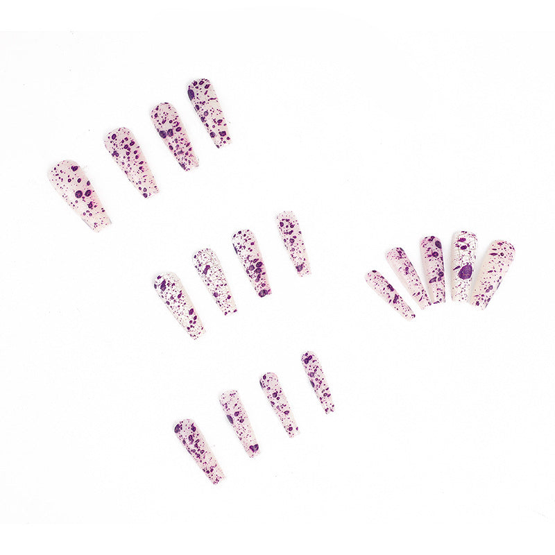 Artificial nails with delicate floral design Kalsten